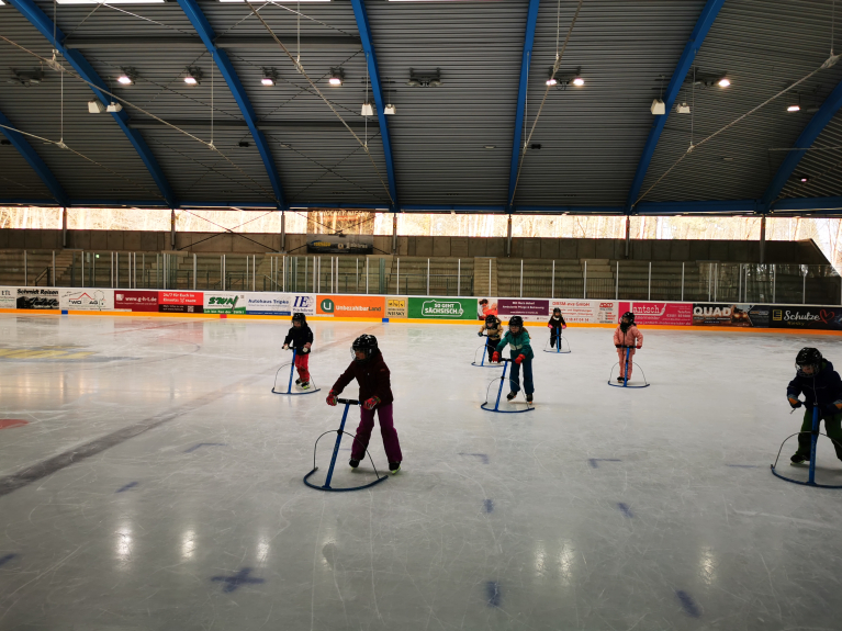 Eislauf-Training
